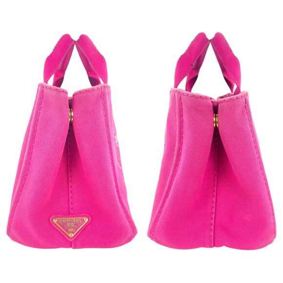 Prada Vintage Canapa Canvas Tote - Picture 3 of 7